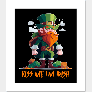 Kiss Me I'm Irish Posters and Art